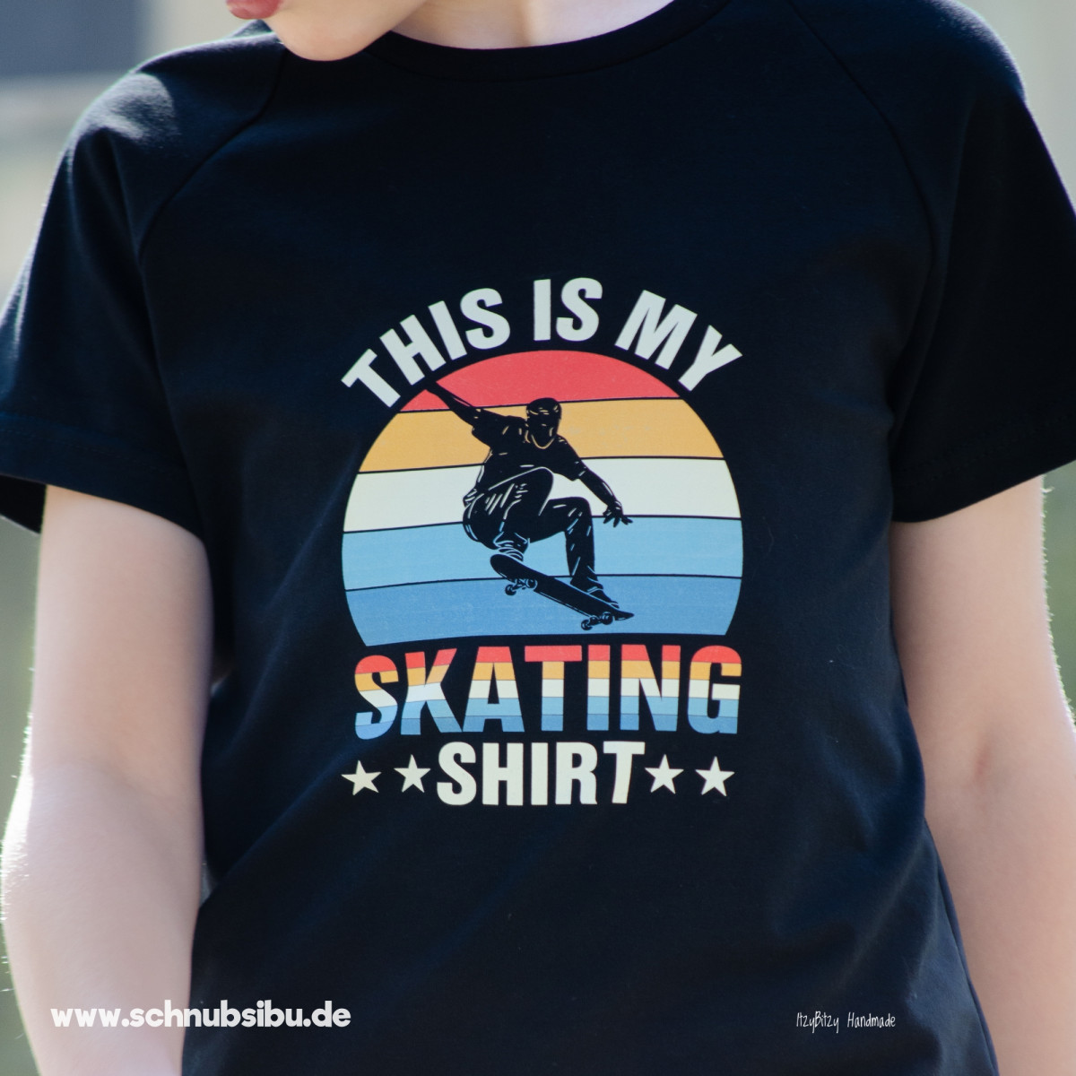 Bügelbild Skating